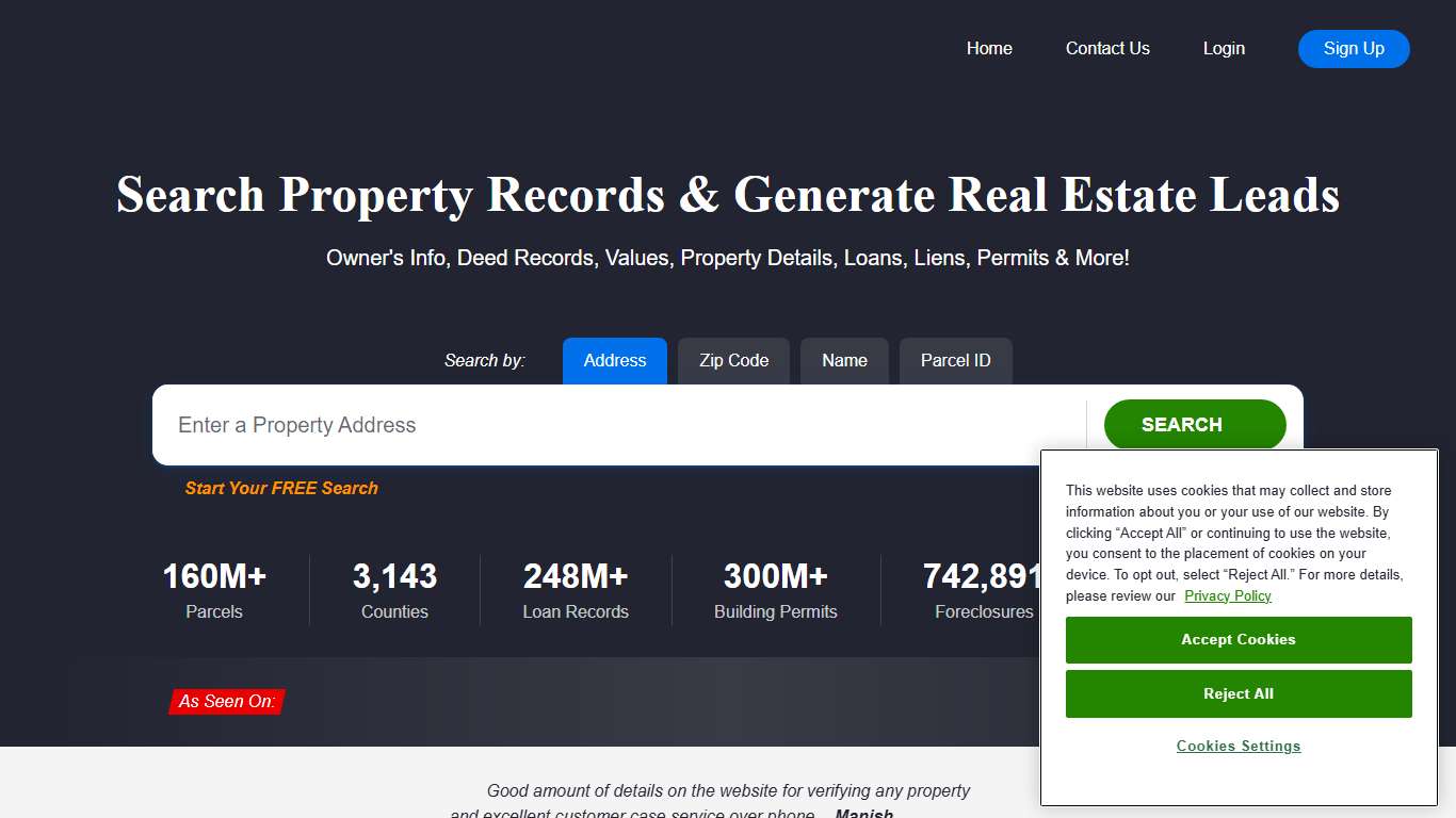 Free Property Search by Address, Owner's Name, Email & Phone - PropertyChecker